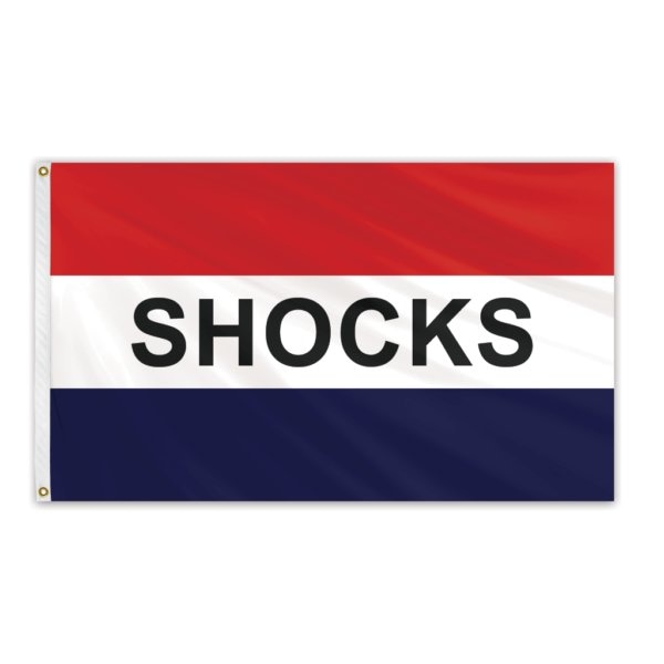 Shocks Message Flag 3'x5' Standard Flag